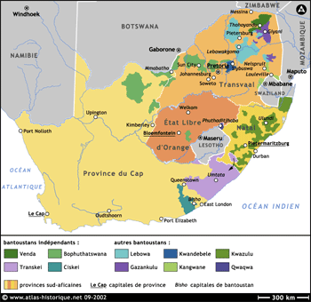 L'Afrique du Sud sous l'Apartheid